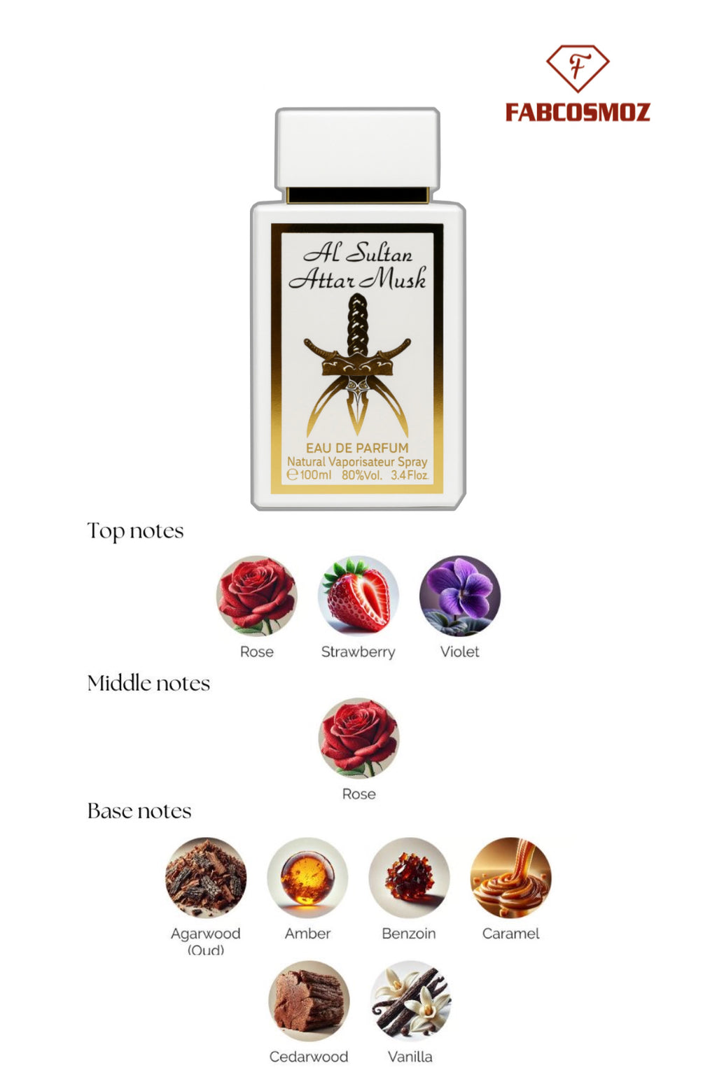 Al Sultan Musk 100 ml